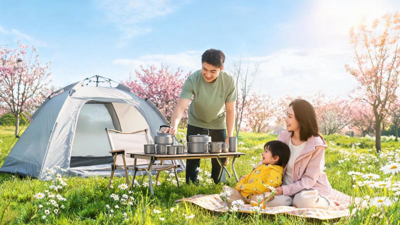 露营头灯市场走俏：从应急装备到露营必需品
